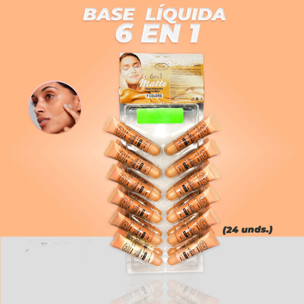 Base liquida mini tapa crema P&W