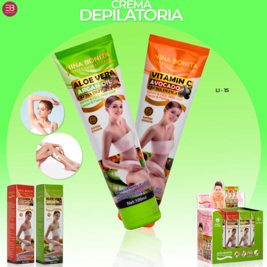 Crema depilatoria niña bonita