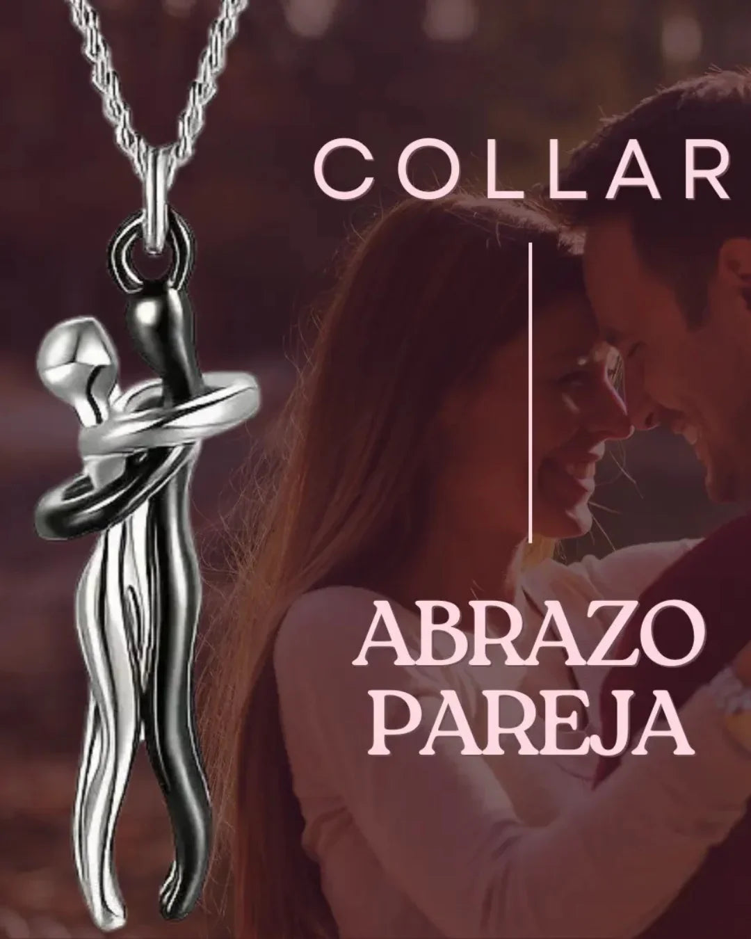 Abrazo Eterno - Collar de Pareja