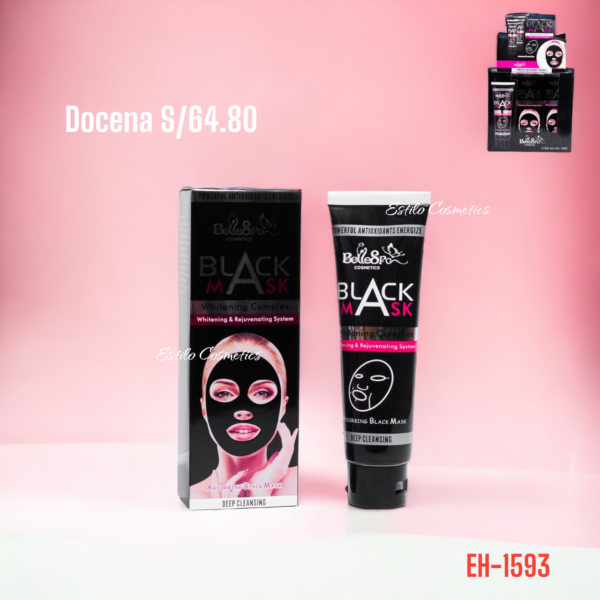 Mascarilla negra bellespa