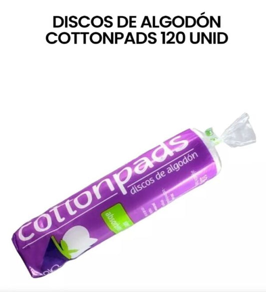 Disco de algodon 120 PC